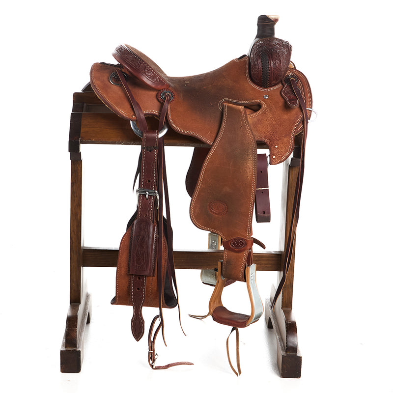 Nrs Competitor Series Used 15in Team Roping Saddle