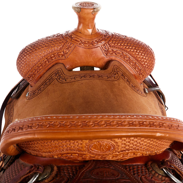 NRS Used 16in Combo Tooled Ranch Roper