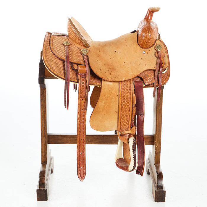 Rico Maker 15.5in Used Ranch Roping Saddle