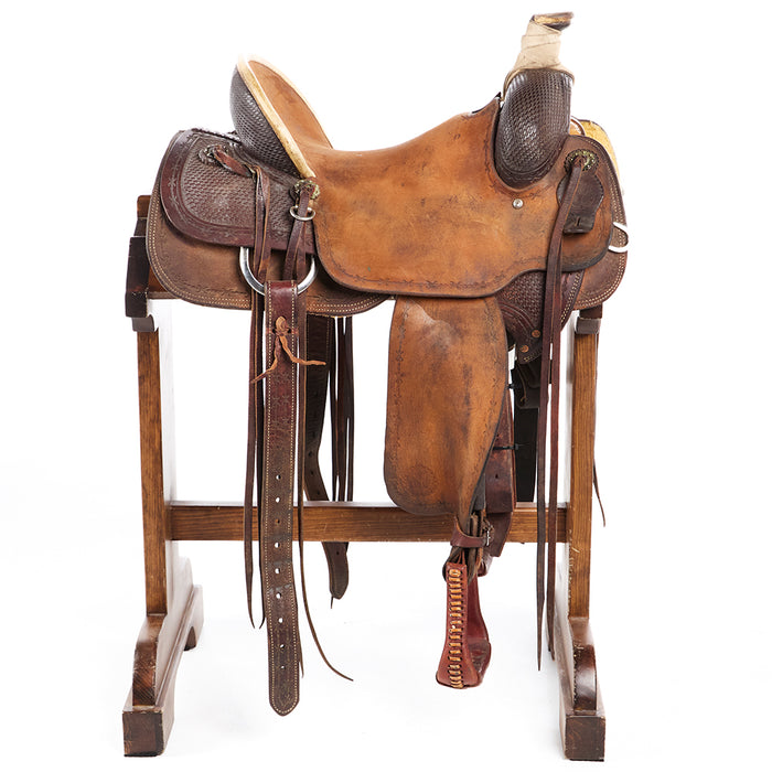 Circle Y Saddlery Used 15.5in Ranch Roper