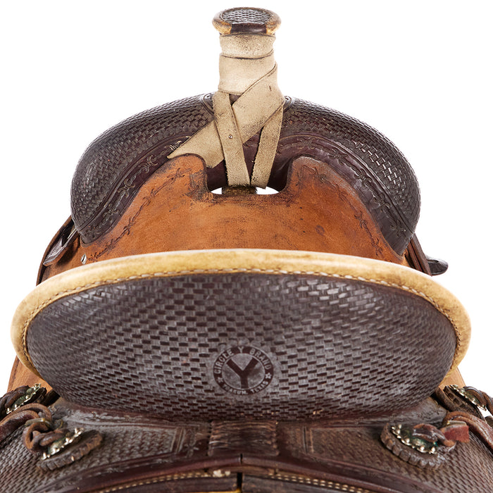 Circle Y Saddlery Used 15.5in Ranch Roper