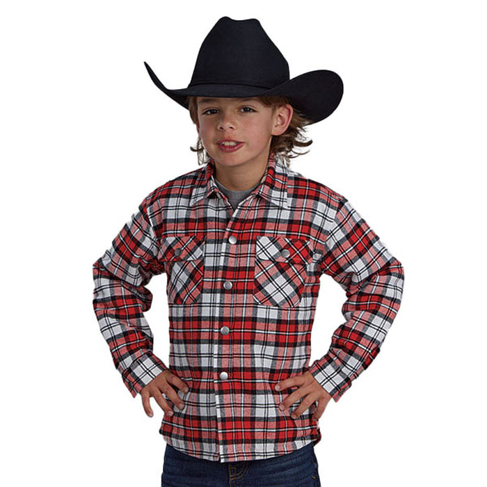 ROPER Boys Assorted Flannel Lined Shirt Jacket