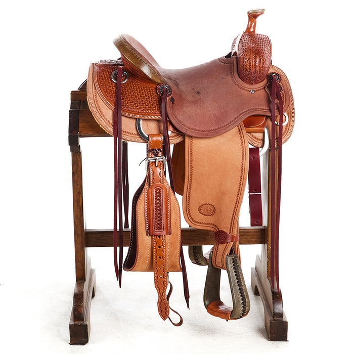NRS Used 15in Windmill Stamp Mod Association Ranch Roper