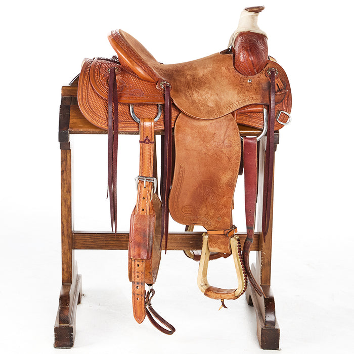Courts 14.5in 3/4 Tooled Combo Ranch Roper