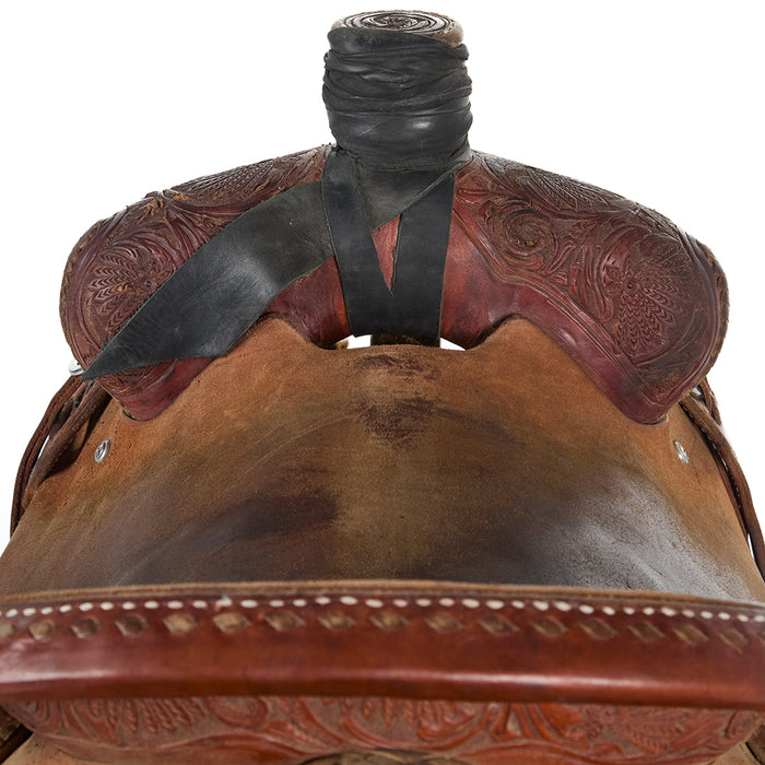 Teskey's Used 14.5in 1/4 Tooled Ranch Roper