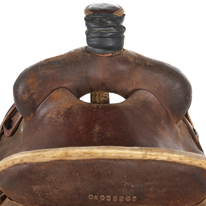 Courts Used 15in Roughout Ranch Roper with Oxbow Stirrups