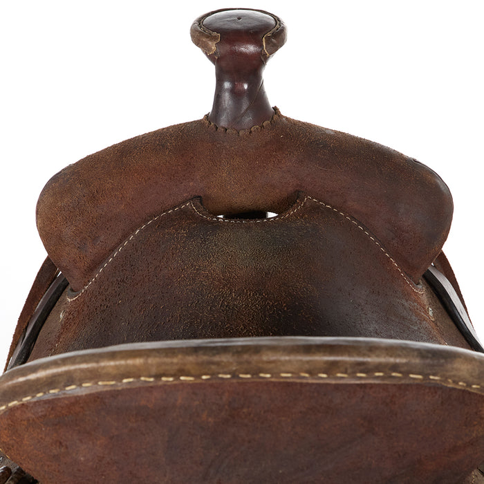 NRS Used 15in Seat Rig Roughout Ranch Roper