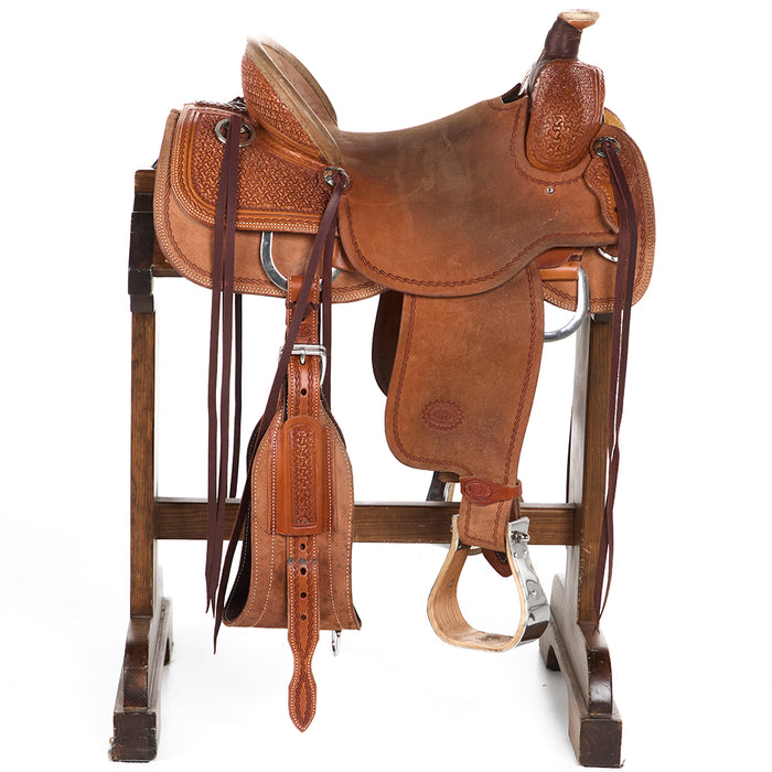 Nrs Pro Series Used 16in 1/4 Breed Windmill Stamp Ranch Roper