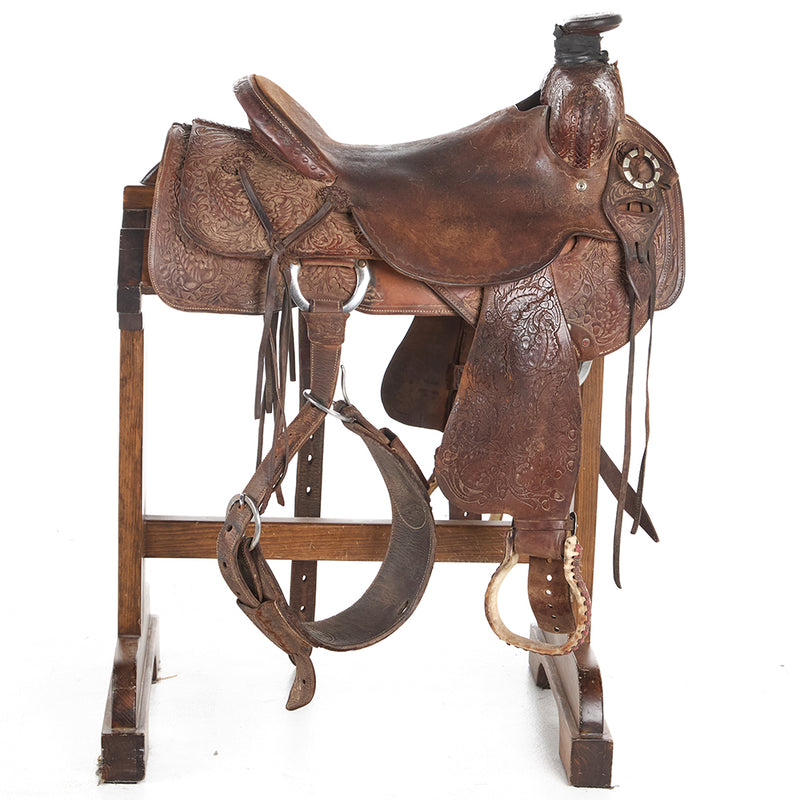 Overton Used 16.5in 1/2 Breed Ranch Roper