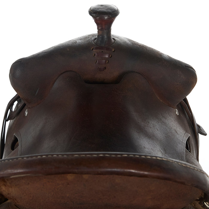 Grasshopper Saddlery Used 16in Slickout Seat Rig Ranch Roper