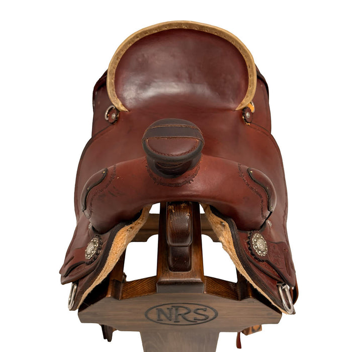 Circle L Saddlery Used 16in Barbwire Border Ranch Roper