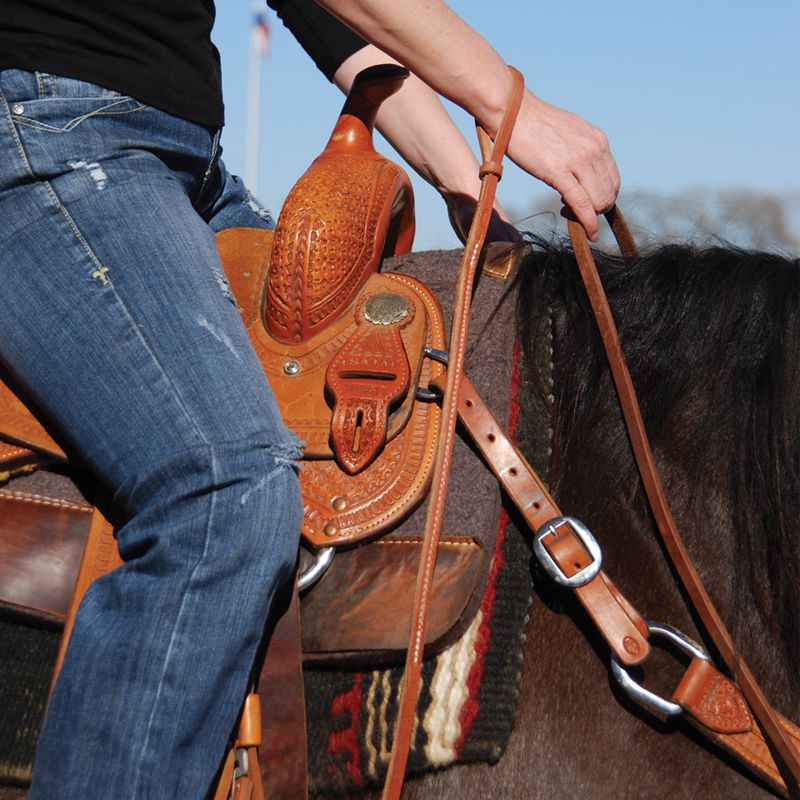 Jerry Beagley Braiding Company Leather Hand Quirt
