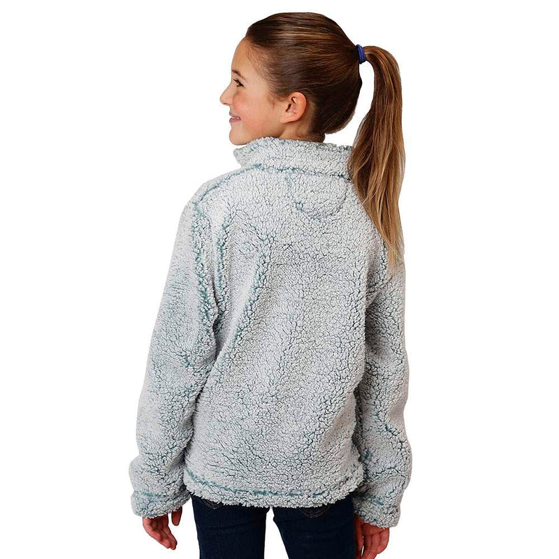 Roper Girls Polar Fleece 1/4 Zip Pull Over