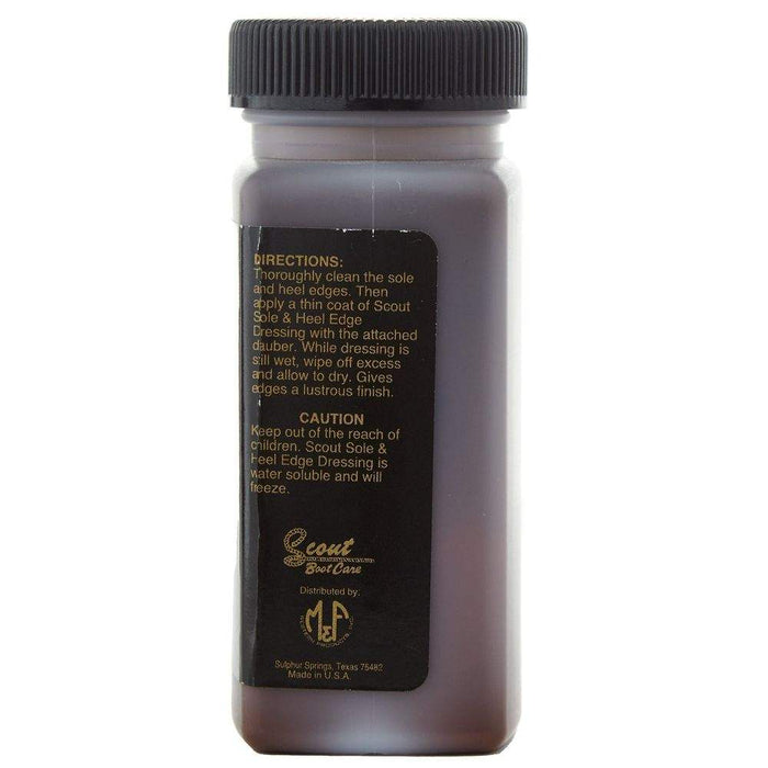 Scout Brown Sole and Heel Dressing 4oz