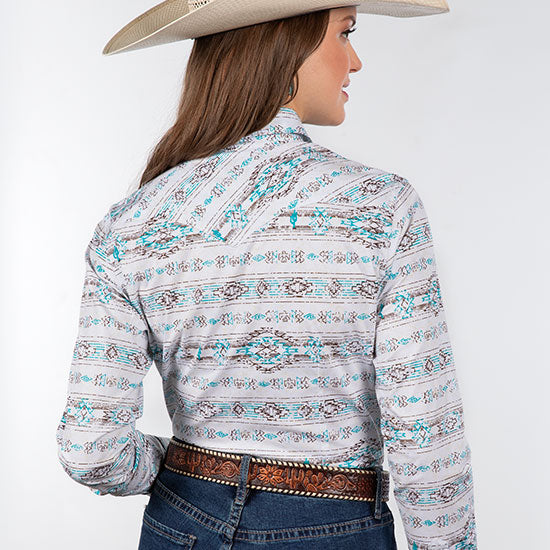 Panhandle Rough Stock Southwest Aztec Top