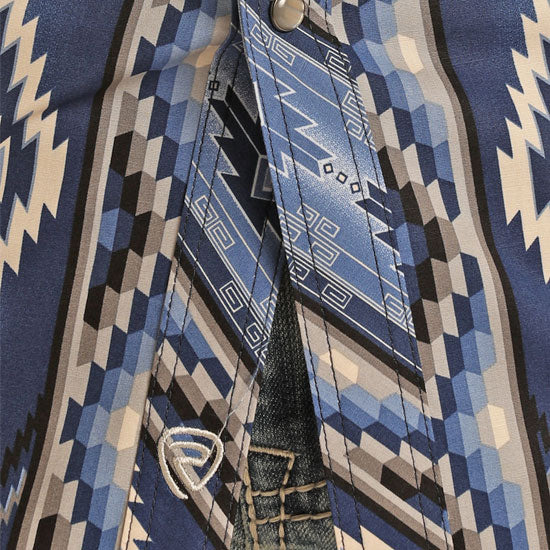 Rock & Roll Denim Midnight Aztec Shirt