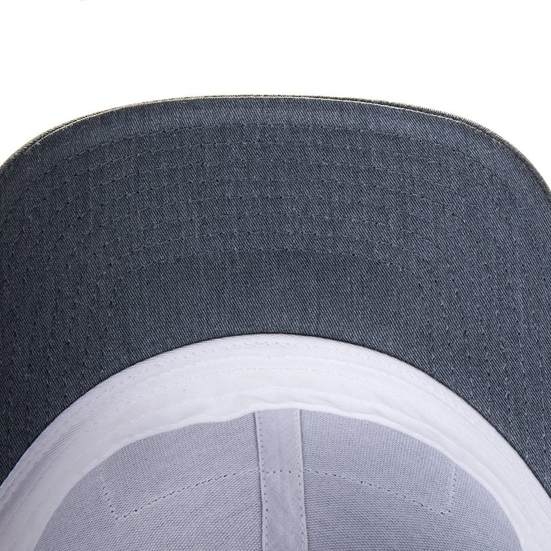 Fast Back Heather/White Retro Patch Cap