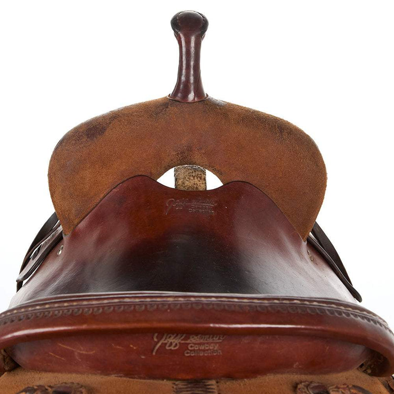 Jeff Smith 17in Used Cutting Saddle