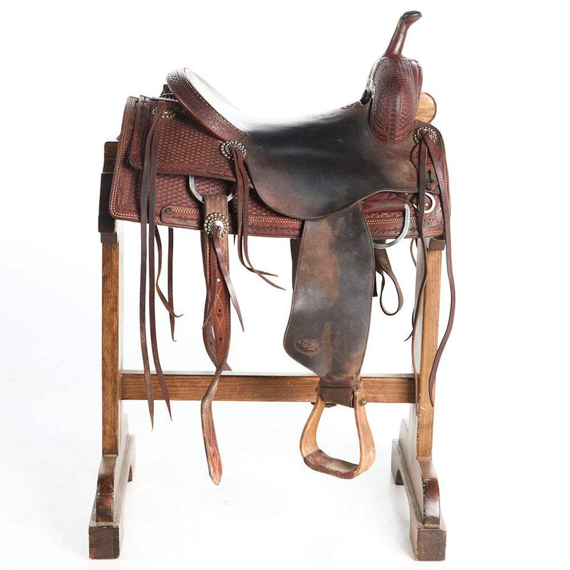 Calvin Allen 15.5in Used Cutting Saddle