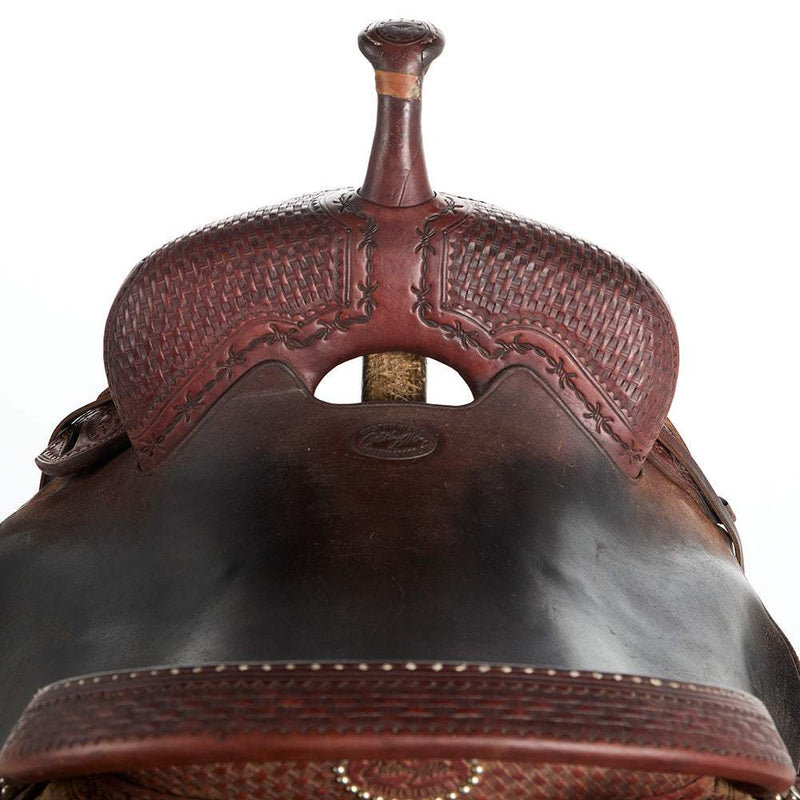 Calvin Allen 15.5in Used Cutting Saddle