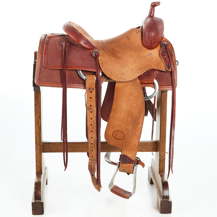 Nrs Competitor Series 15in Used Ranch Cutting Saddle