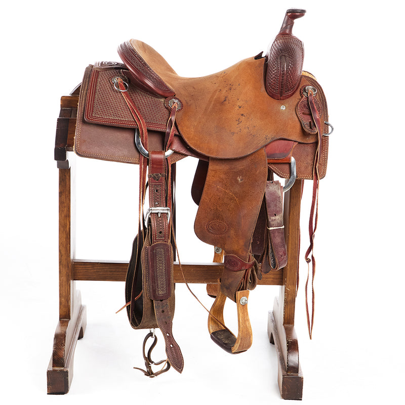 Nrs Competitor Series Used 15.5in Ranch Cutting Saddle