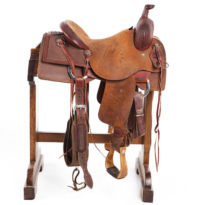 Nrs Competitor Series Used 15.5in Ranch Cutting Saddle