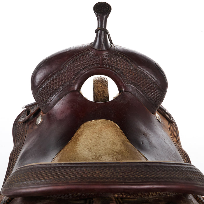 Cleburne Saddles Used 16in Cutting Saddle