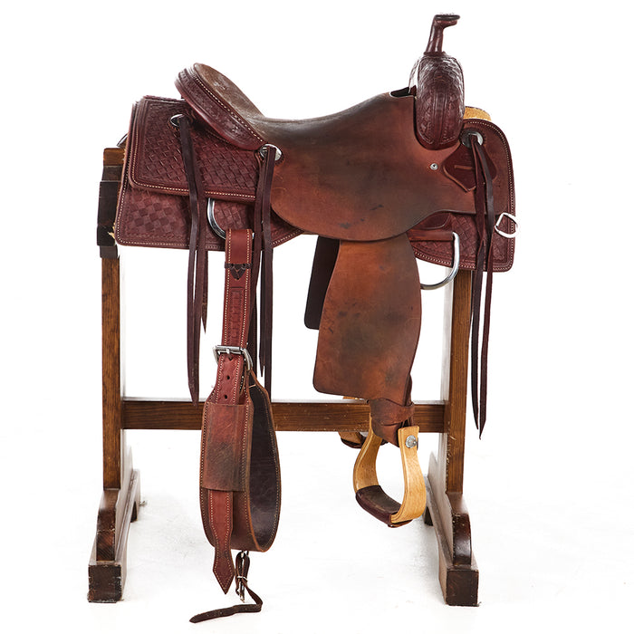 Henderson Used 16in Big Basket Cutting Saddle