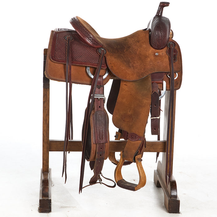 Nrs Competitor Series Used 15in Basket Weave Ranch Cutter