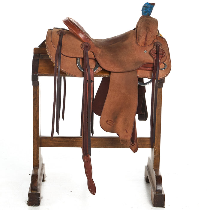 South Texas Tack Used 15in Roughout Ranch Cutter