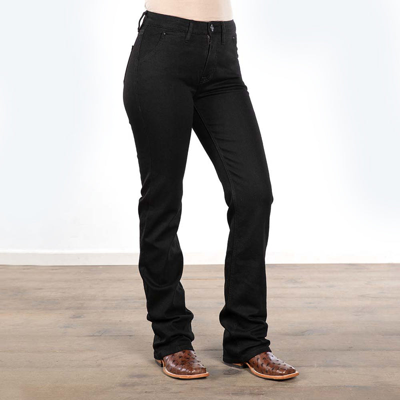 Rock & Roll Denim Black High Rise Bootcut Jeans