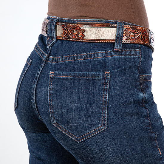 Rock & Roll Denim Women's Diamond Loop Trouser