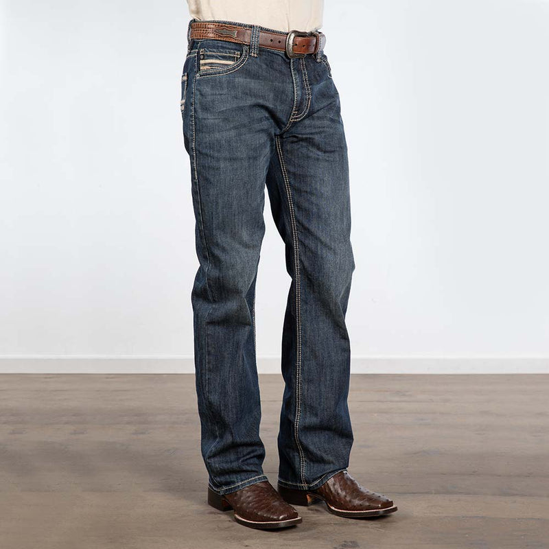 Rock & Roll Denim Double Barrel Straight Rope Stitch Jeans