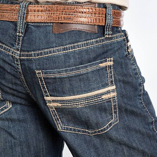 Rock & Roll Denim Double Barrel Straight Rope Stitch Jeans