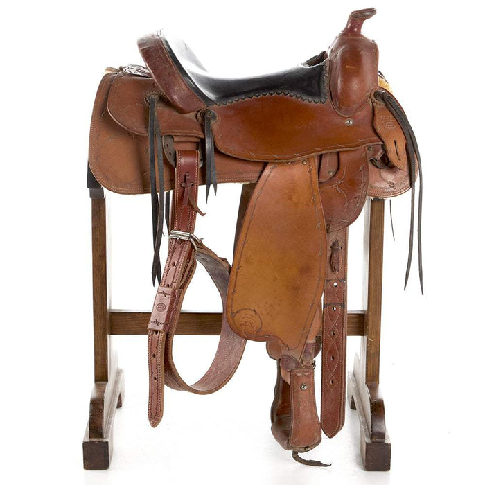 Hat Creek Leather Co 15.5in Used Trail Saddle