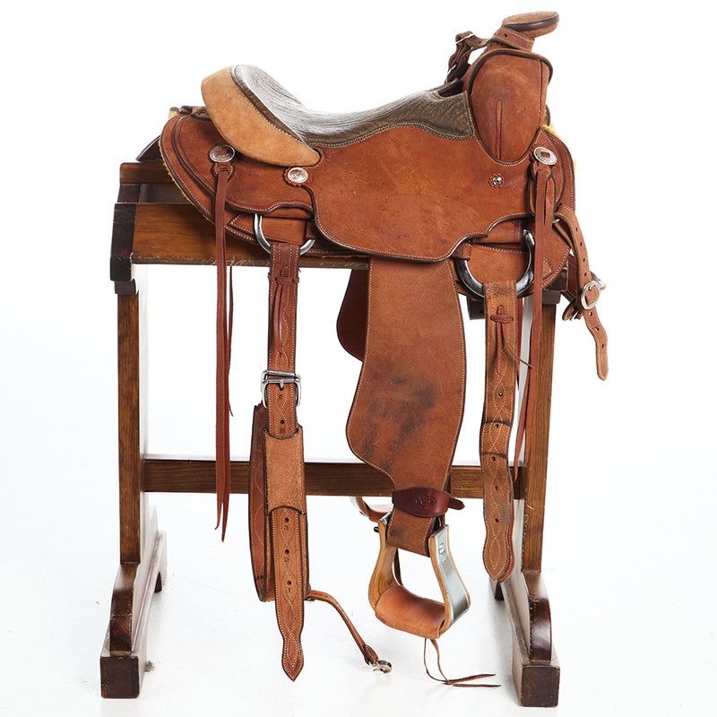 Texas Saddlery Used 14.5in Saddlery Pleasure Saddle