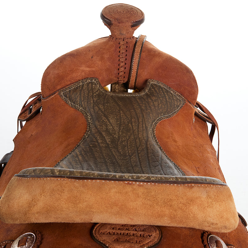 Texas Saddlery Used 14.5in Saddlery Pleasure Saddle