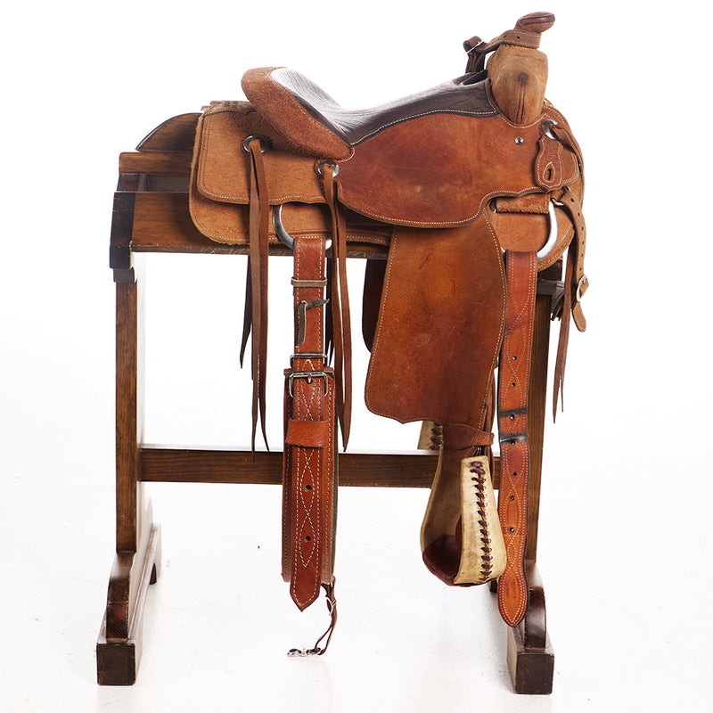 Cowboy Boot & Saddlery Used 14in and Saddlery Pleasure Saddle