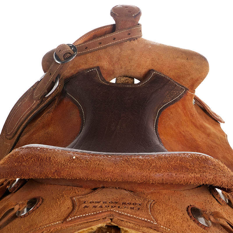 Cowboy Boot & Saddlery Used 14in and Saddlery Pleasure Saddle