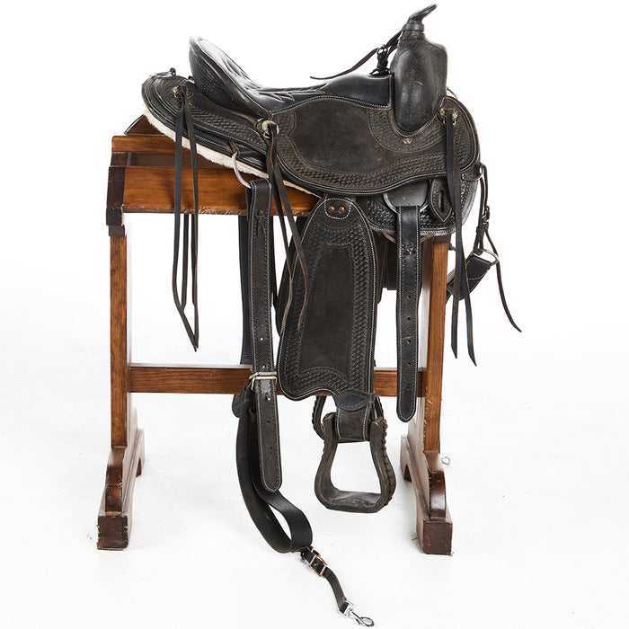 NRS Used 16in Mini Basket Pleasure Saddle