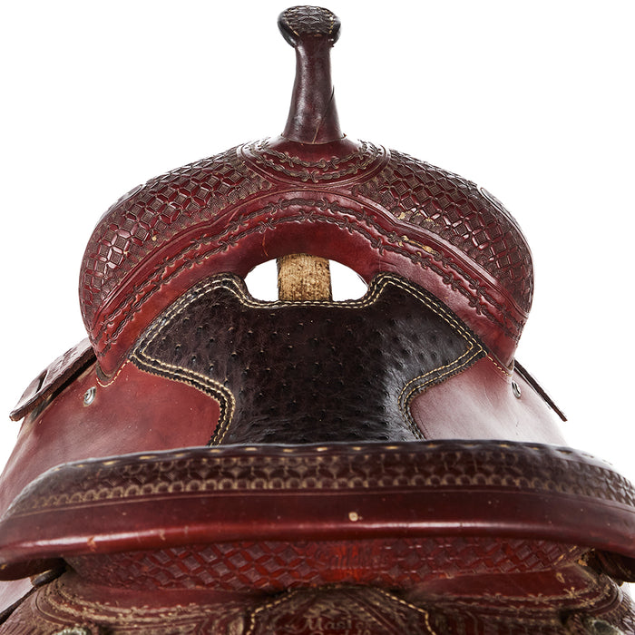 Master Saddlery Used 15.5in Waffle Stamp Pleasure Saddle