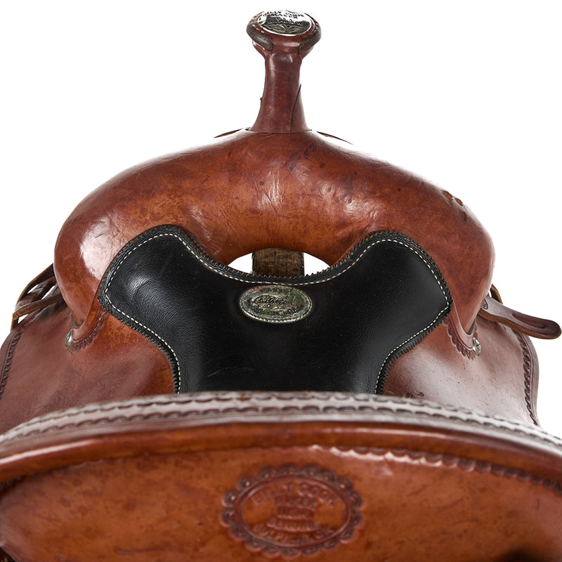 Billy Cook Used 16in Smooth Trail Saddle