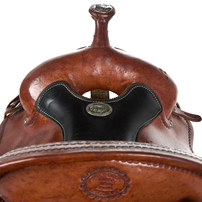 Billy Cook Used 16in Smooth Trail Saddle