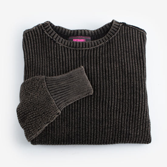 Rock & Roll Denim Black Reversible Sweater