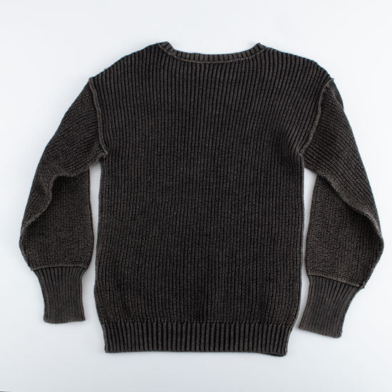Rock & Roll Denim Black Reversible Sweater