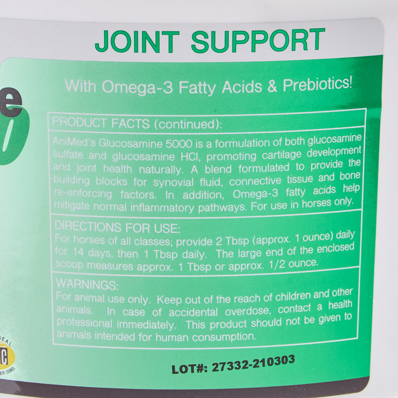 Animed Glucosamine 5000 Powder 5lb