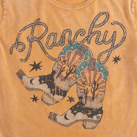 Rock & Roll Denim Ranchy Graphic Tee
