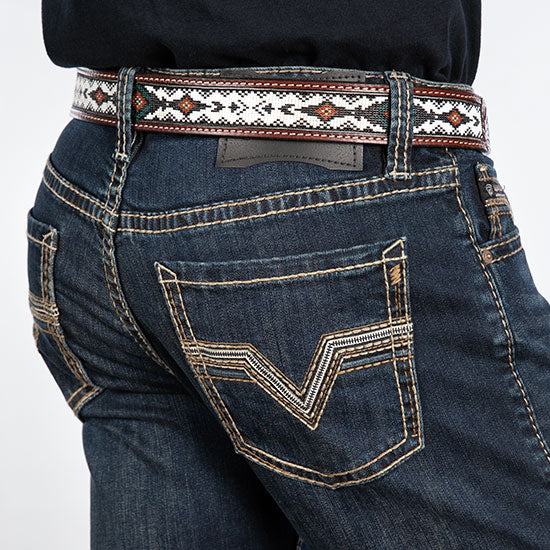 Rock & Roll Denim Revolved Two Toned Reflex Jeans