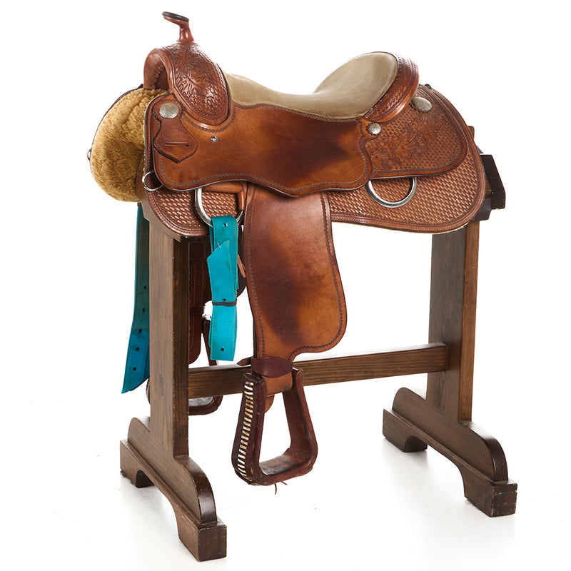 Silver Mesa Used 16in Mesa Reining Saddle